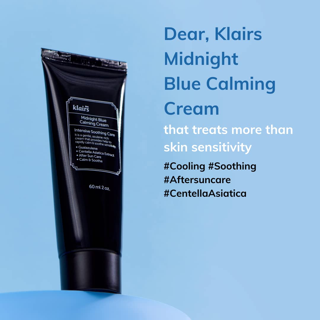 Dear, Klairs Midnight Blue Calming Cream 60ml