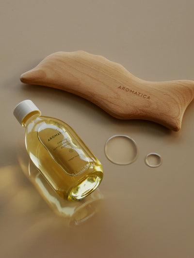 Aromatica  Wooden Dolphin Face & Body Massage Tool