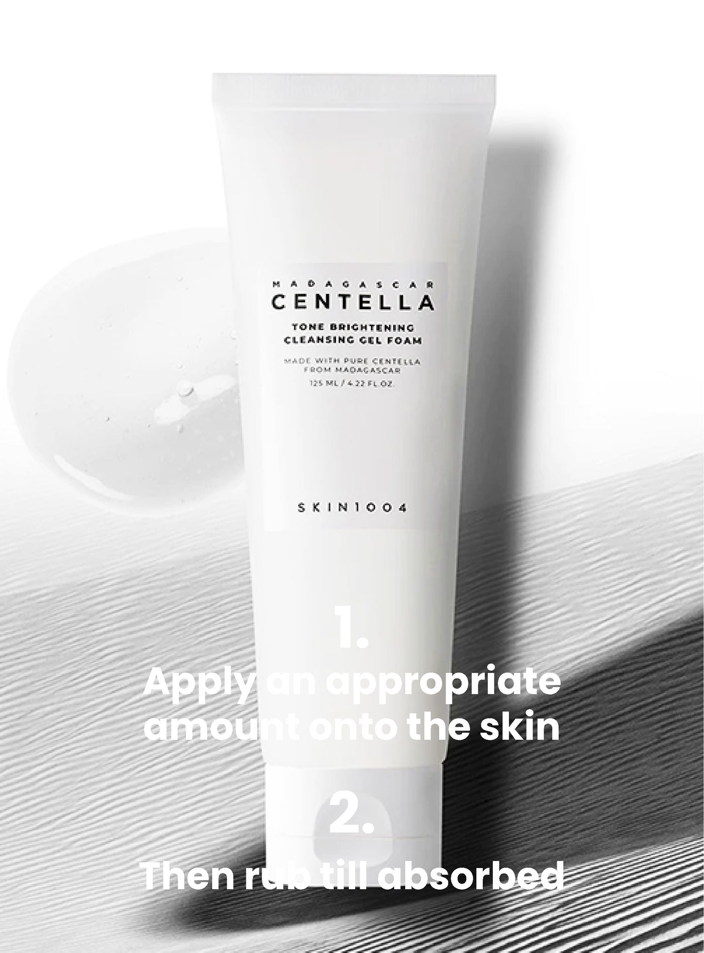 SKIN1004- Madagascar Centella Tone Brightening Cleansing Gel Foam 125ml