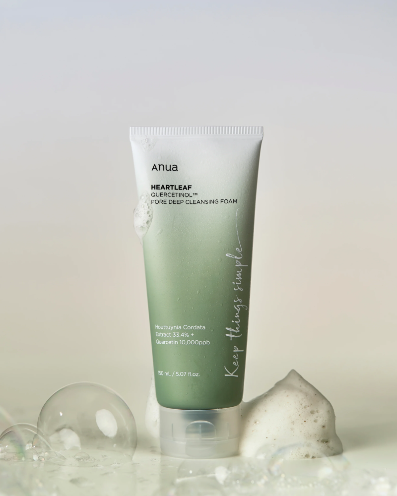 ANUA(EU) - Heartleaf Quercetinol Pore Deep Cleansing Foam 150ML