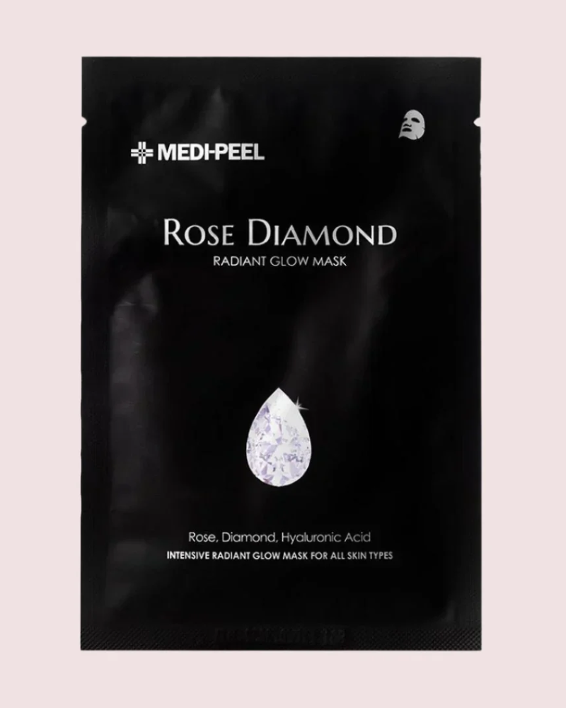 MEDIPEEL - Rose Diamond Radiant Glow Mask Set [25ml x 1 Sheet]