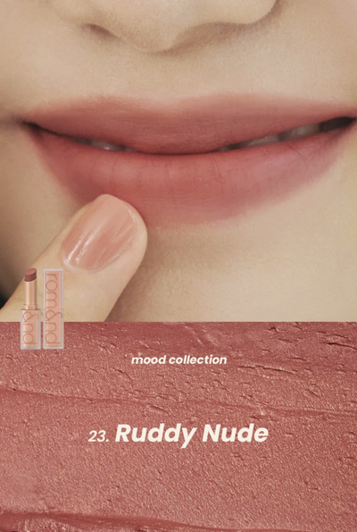 Rom&nd  Zero Matte Lipstick Muteral Nude Collection - 3 Colors available