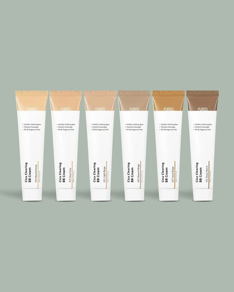 Purito Cica Clearing BB Cream - 2 colors available