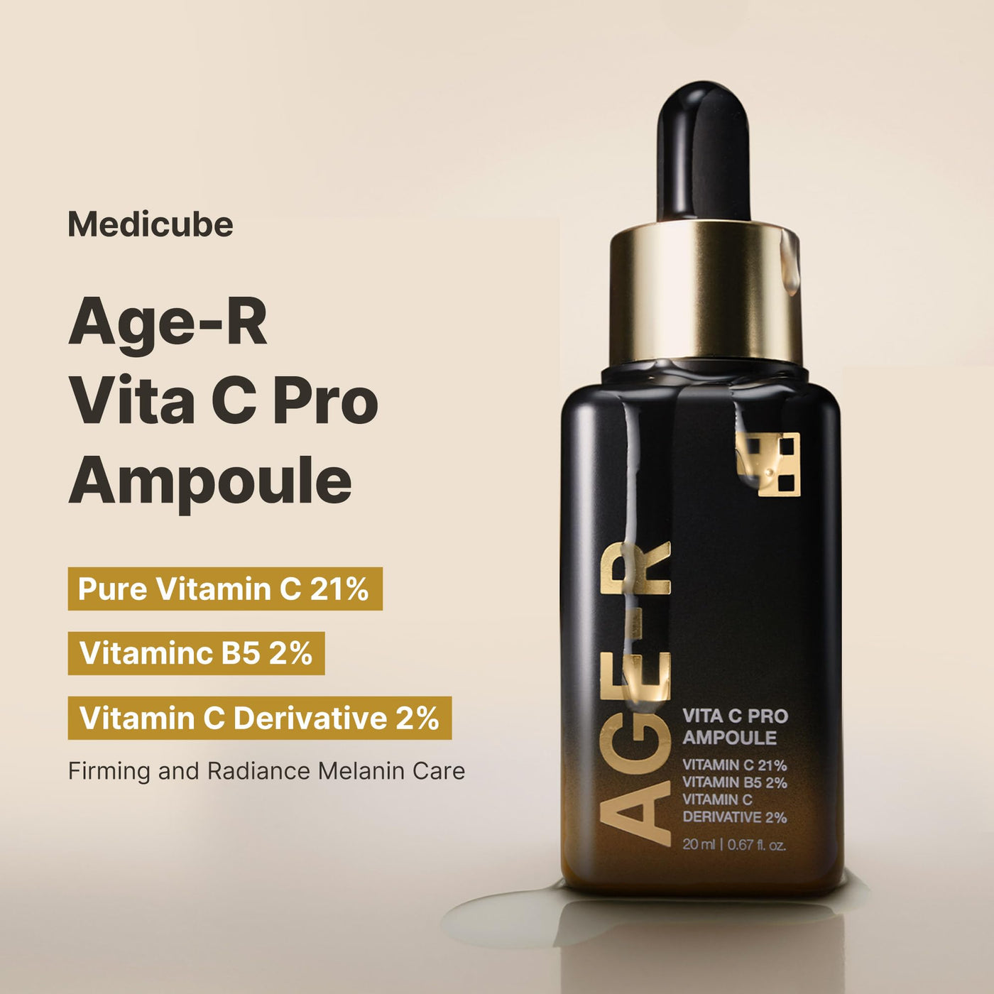 Medicube-Age R Vita C Pro Ampoule 20ml