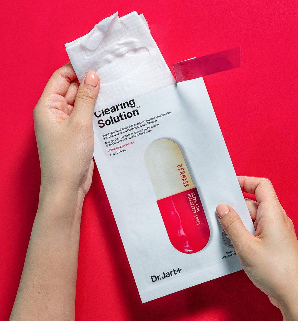 Dr. Jart Clearing solution sheet mask