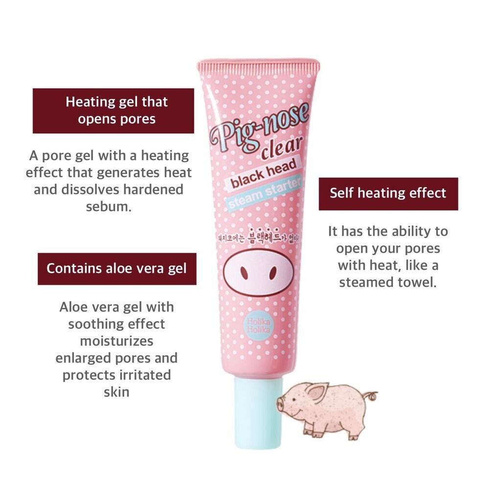 HOLIKA HOLIKA Pig-Nose Clear Black Head Steam Starter 30ml