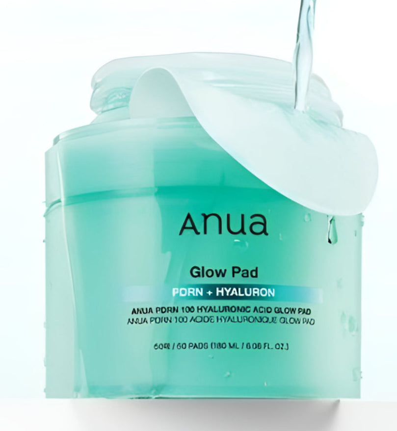 Anua - PDRN 100 Hyaluronic Acid Glow Pad - 60pads