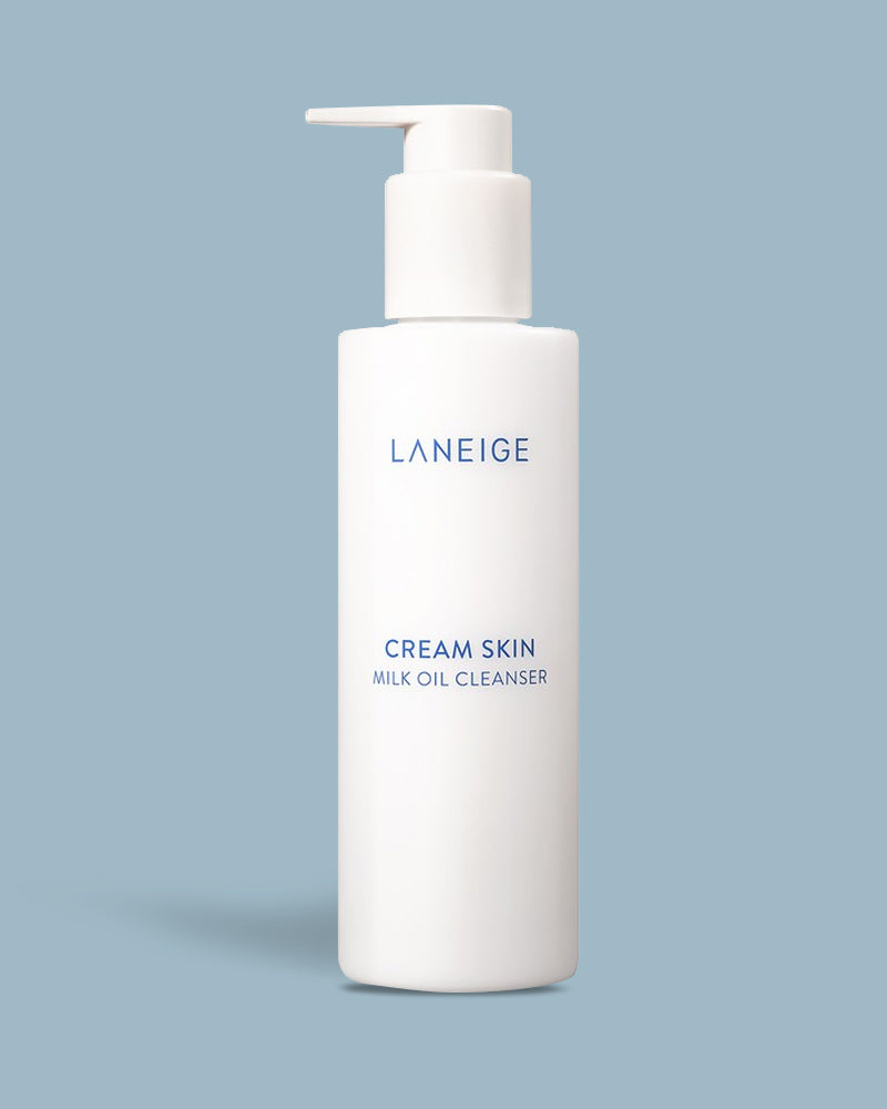 A gentle, mildly acidic milk oil cleanser that gently melts away makeup and impurities, leaving skin soft and refreshed without being stripped of moisture.