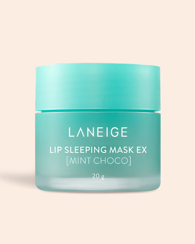 The Laneige Lip Sleeping Mask EX [Mint Choco] gently melts away dead skin cells from the lips to make them soft, smooth and supple. It is a leave-on overnight mask that soothes and moisturises the lips, improving their condition by the next morning. It is not sticky and can also be used as a lip balm during the day. Berry extracts are rich in Vitamin C and antioxidants that act on dry and rough lips, making them firm and supple.