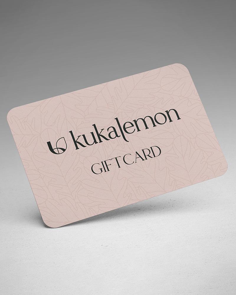 Our digital Kukalemon E-Gift Card is a perfect option for a gift so your recipient can shop our curated selection of the best K-beauty for all skin types!
Our gift cards are instantly redeemable after purchase and have no additional processing fees!  